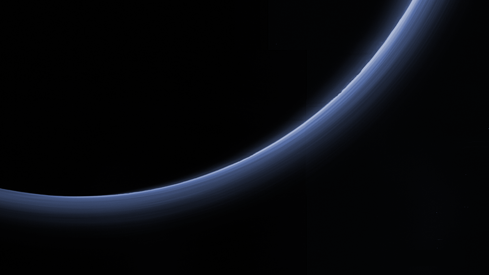 Pluto's Blue Bands Get High-Resolution Makeover